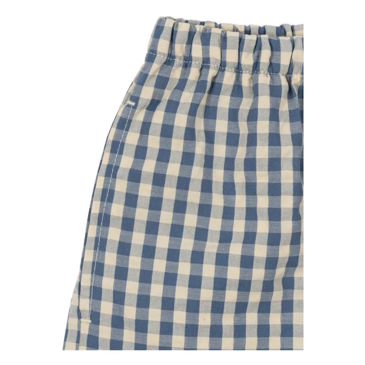 Pantaloncini in cotone organico Kim | Blu- Immagine del prodotto n°1