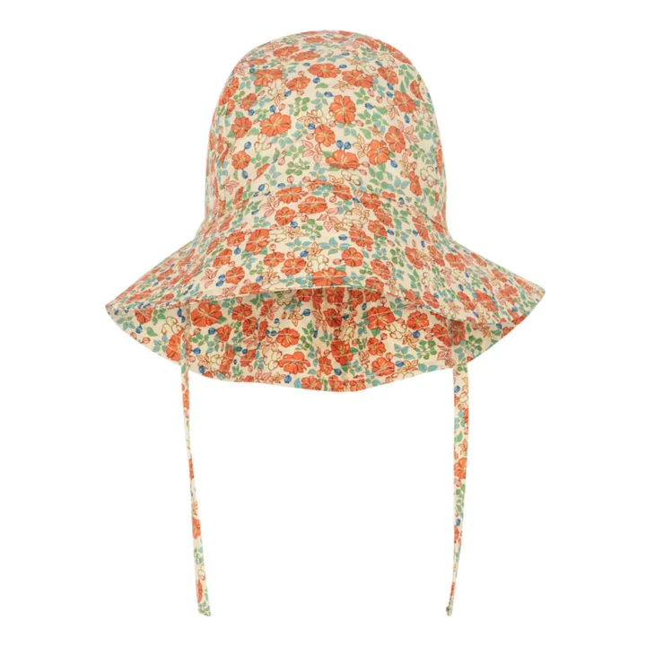 Sombrero de algodón orgánico Verbena | Naranja- Imagen del producto n°1
