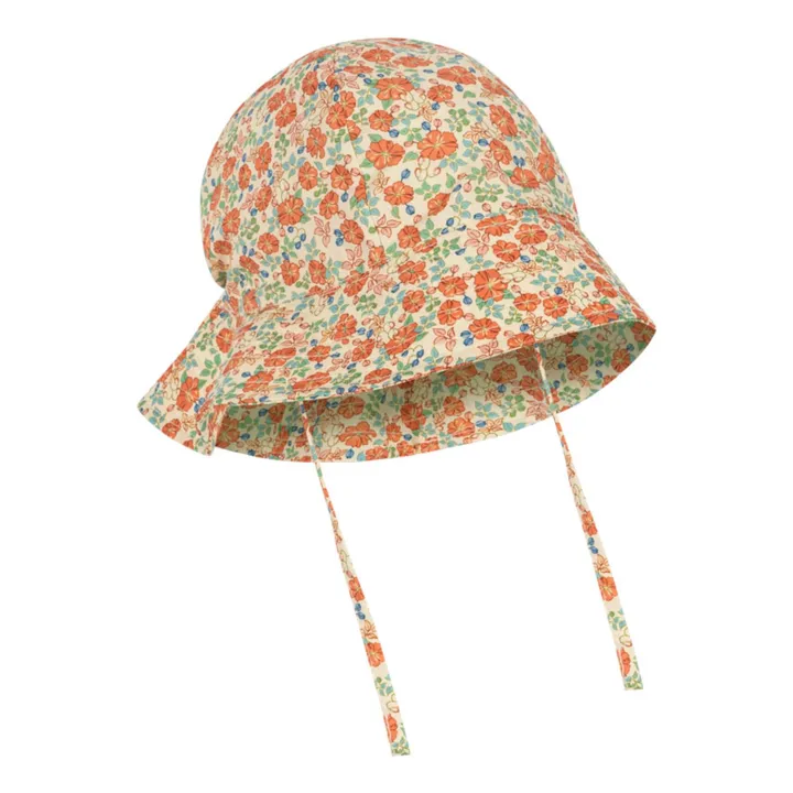 Sombrero de algodón orgánico Verbena | Naranja- Imagen del producto n°0