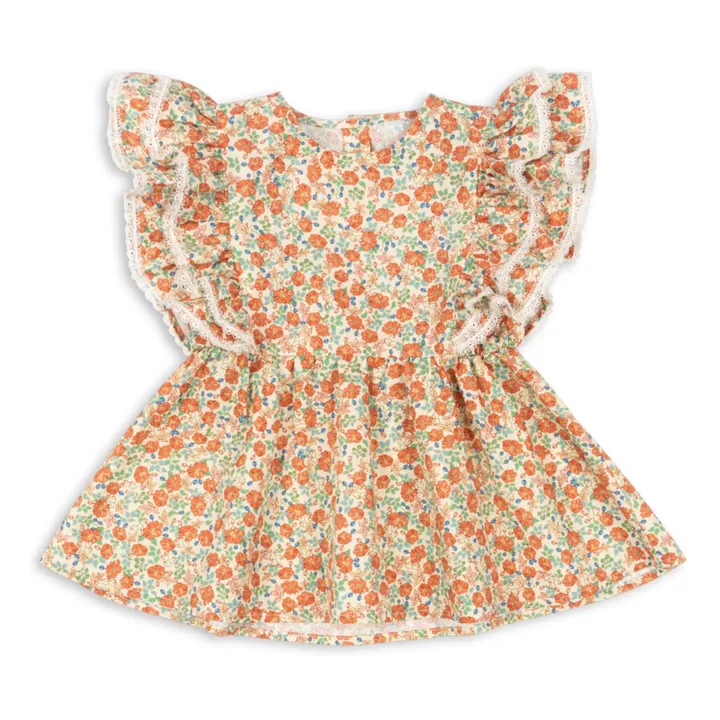 Blouse Verbena Coton Bio | Orange- Image produit n°0
