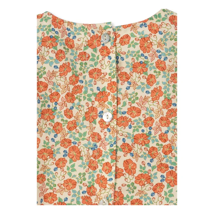 Blouse Verbena Coton Bio | Orange- Image produit n°3