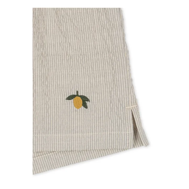 Elliot Organic Cotton Shorts | Ecru- Product image n°1