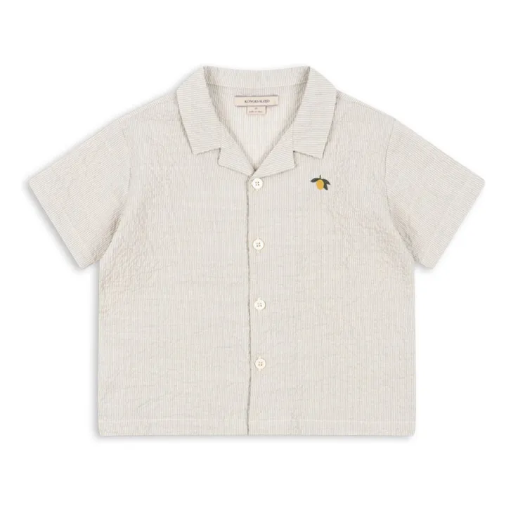 Camisa Elliot de algodón orgánico | Crudo- Imagen del producto n°0