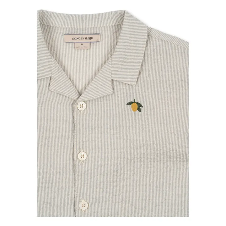 Camisa Elliot de algodón orgánico | Crudo- Imagen del producto n°3