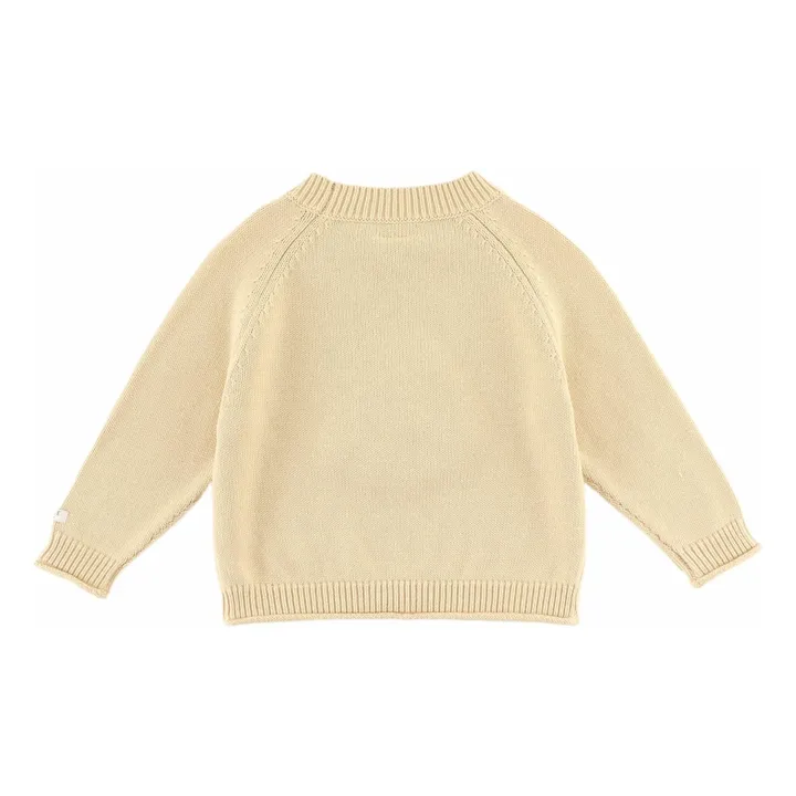 Pullover Valenthe Abeille Bio-Baumwolle | Beige- Produktbild Nr. 2