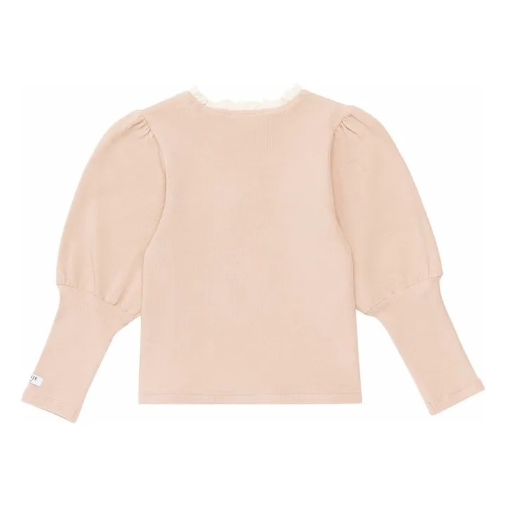 Raeven organic cotton T-shirt | Pale Pink- Product image n°2