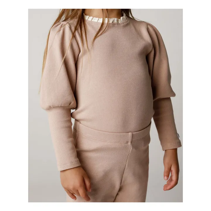 Raeven organic cotton T-shirt | Pale Pink- Product image n°1