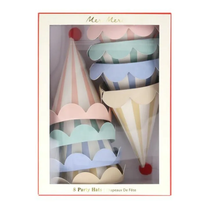 Chapeaux d'anniversaire Animal Friends - Set de 8- Image produit n°6