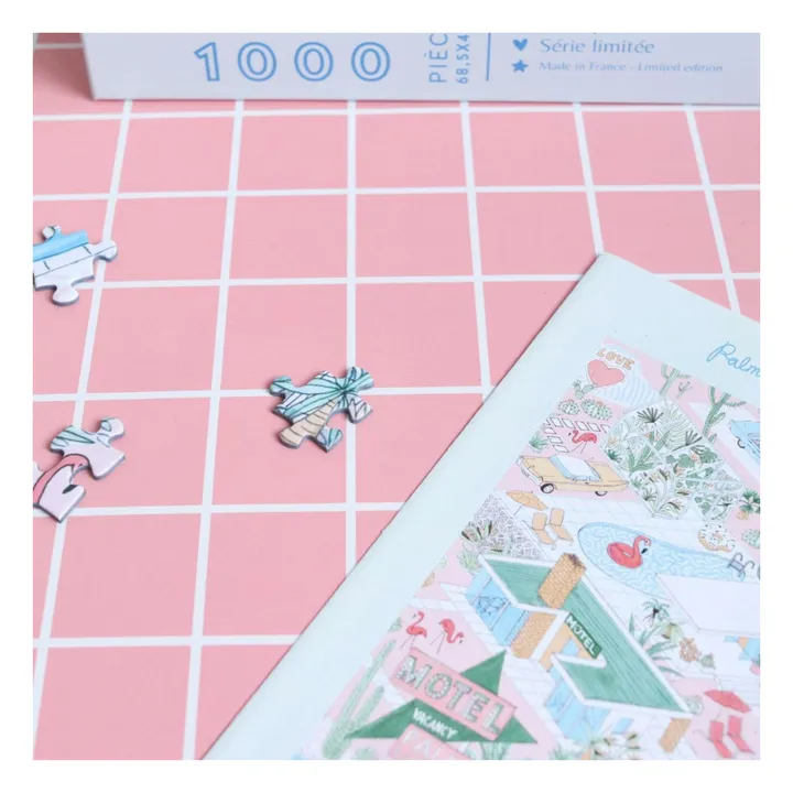 Puzzle di Palm Springs di Jacqueline Colley - 1000 pezzi- Immagine del prodotto n°3