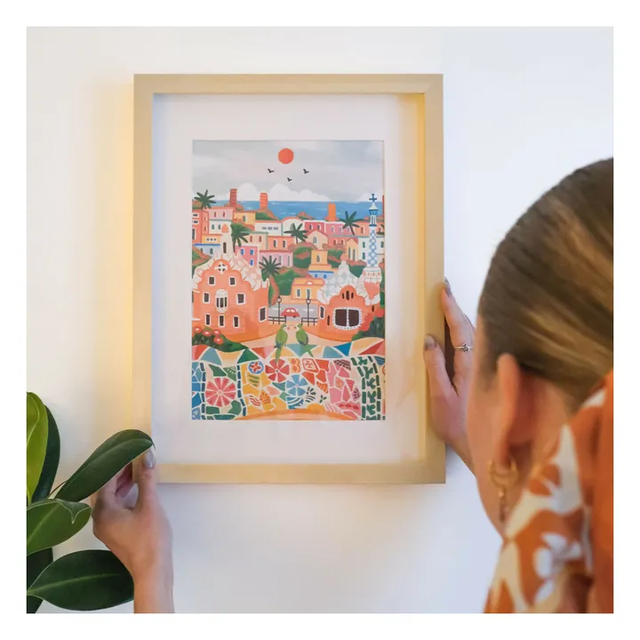 Malen nach Zahlen Kit - Barcelona von Dazlstudio- Produktbild Nr. 1