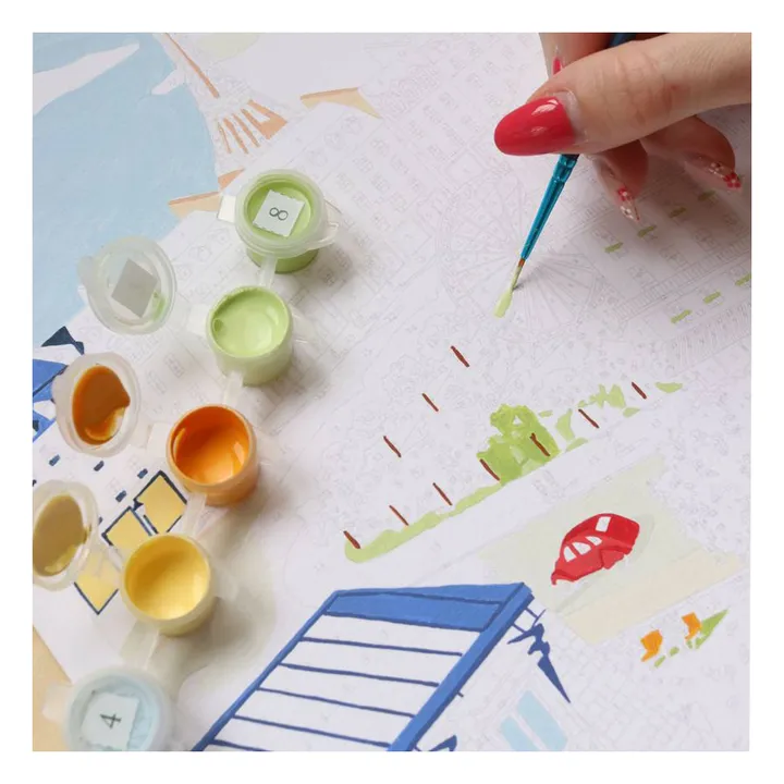 Numbered painting kit - Un printemps à Paris by Mabel Sorrentino- Product image n°2