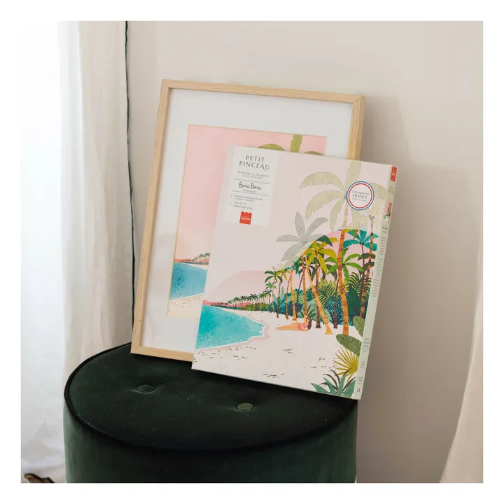 Numbered painting kit - Bora Bora by Tania Garcia- Product image n°5