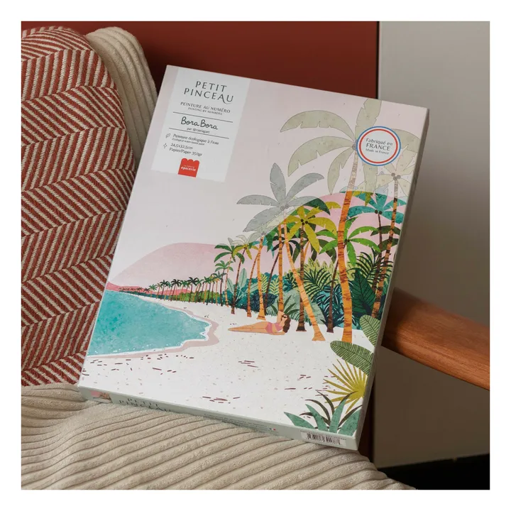 Numbered painting kit - Bora Bora by Tania Garcia- Product image n°4