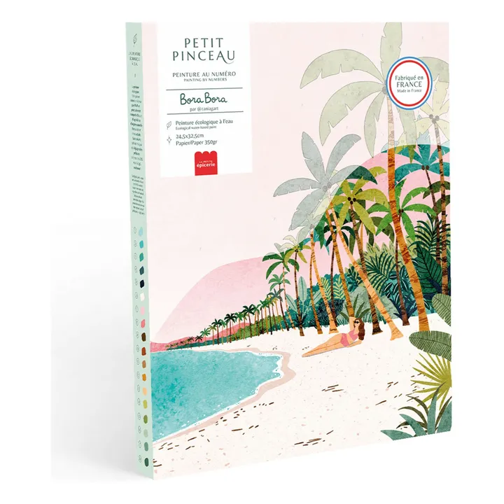 Numbered painting kit - Bora Bora by Tania Garcia- Product image n°0