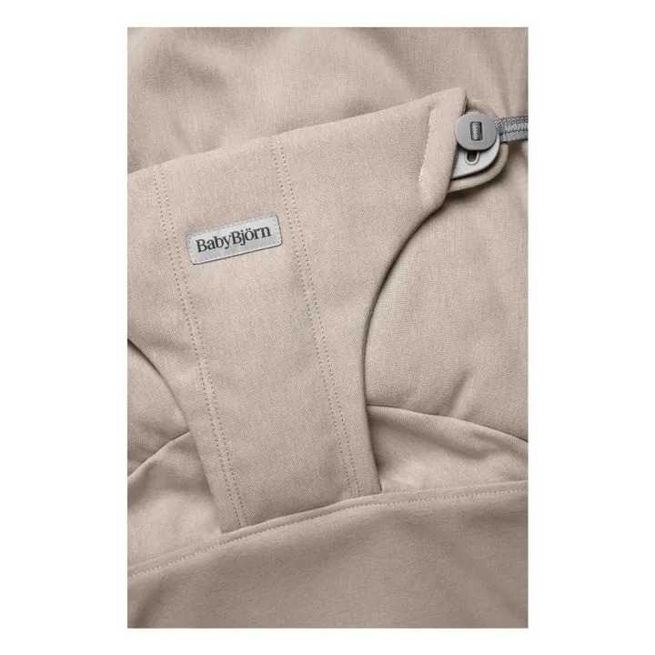 Tumbona Bliss de punto jaspeado | Beige- Imagen del producto n°4