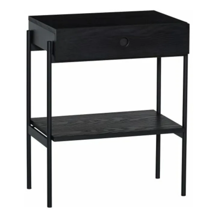 Table de chevet Noir | Noir- Image produit n°0