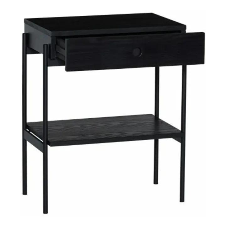 Table de chevet Noir | Noir- Image produit n°2