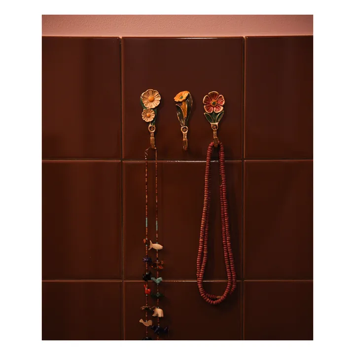 Patères Posy - Set de 3 | Laiton- Image produit n°1