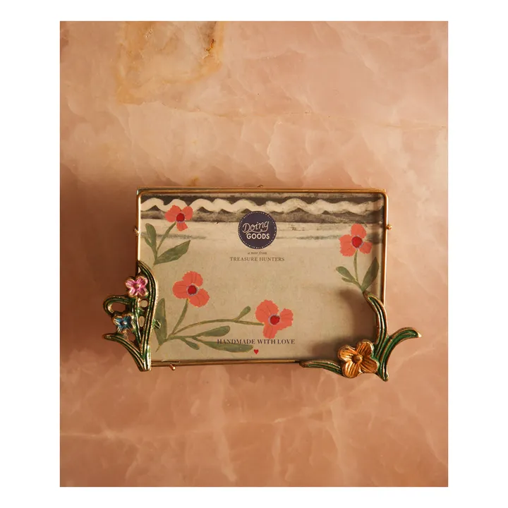 Cadre photo en laiton Ivy | Laiton- Image produit n°4
