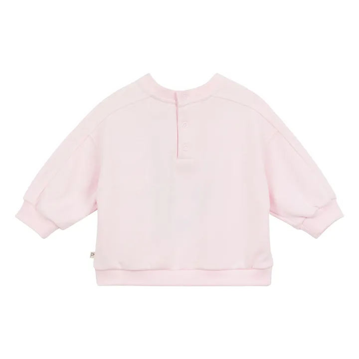 Sweat Fabricia Coton Bio | Rose pâle- Image produit n°1