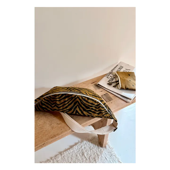 Sac banane Zebrou | Marron- Image produit n°1