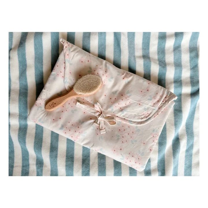 Matelas à langer de voyage Charly May | Rose poudré- Image produit n°1