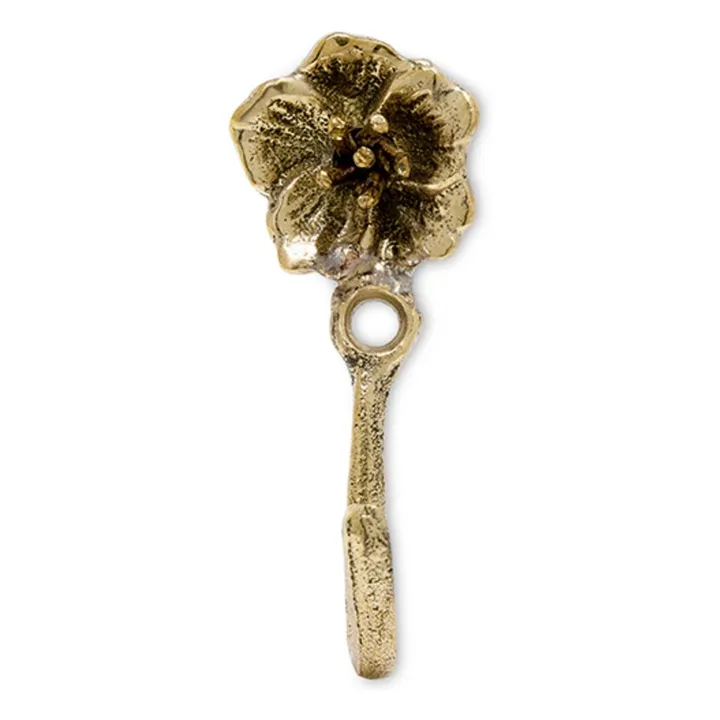 Patère Maisie Flower | Laiton- Image produit n°3