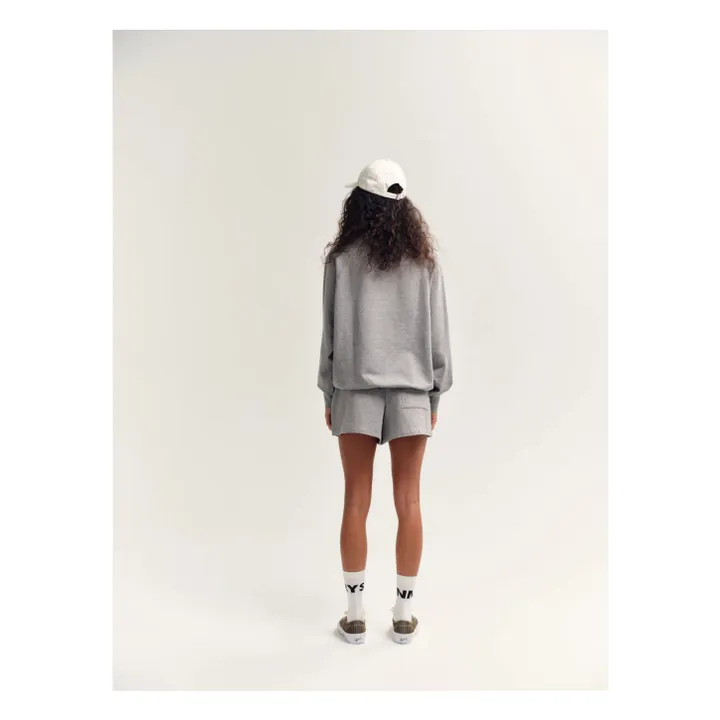 Raglan-Sweatshirt aus Bio-Baumwolle | Grau- Produktbild Nr. 2