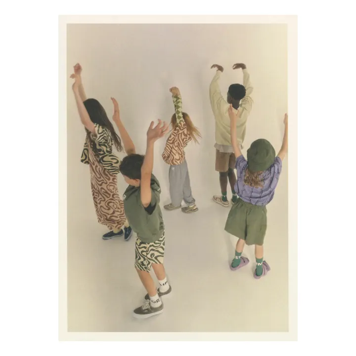 Pantalones cortos cargo de algodón orgánico | Khaki- Imagen del producto n°4