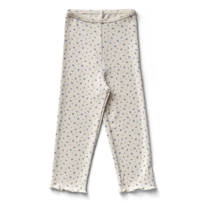 Organic Cotton Capri Legging | Ecru- Product image n°0