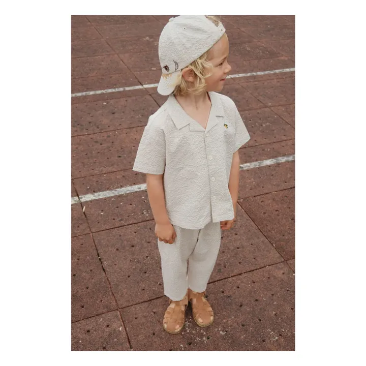 Casquette Elliot Coton Bio | Sable- Image produit n°5