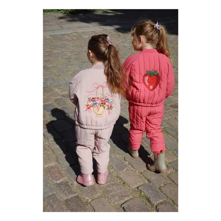 Juno Strawberry Bomber | Framboise- Product image n°7