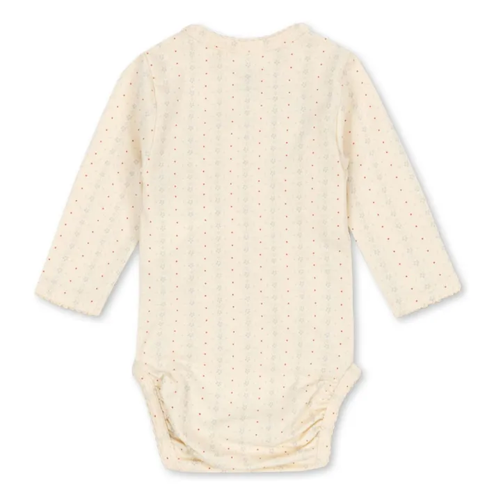 Body Basic Cache-Coeur de algodón orgánico | Crema- Imagen del producto n°4