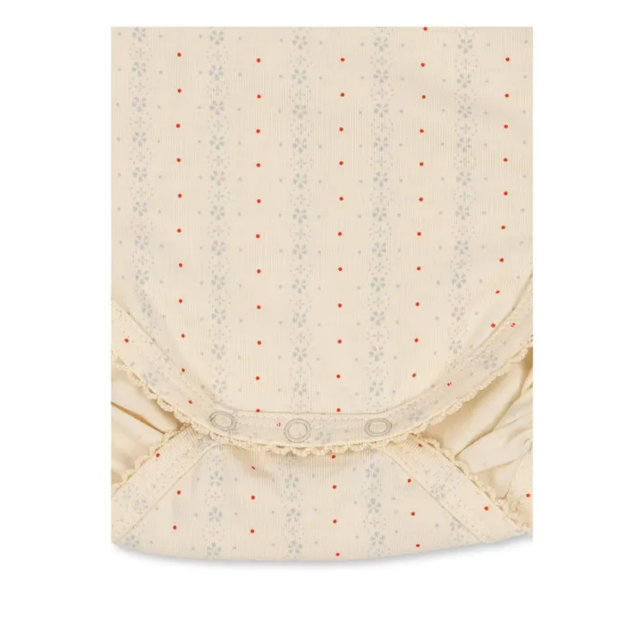 Body Basic Cache-Coeur de algodón orgánico | Crema- Imagen del producto n°3