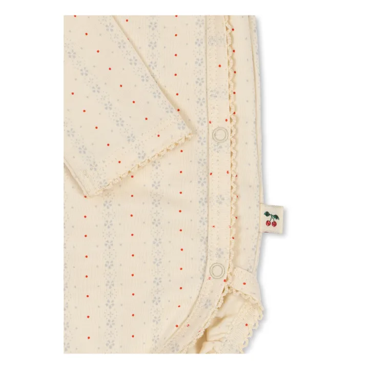 Body Basic Cache-Coeur de algodón orgánico | Crema- Imagen del producto n°2