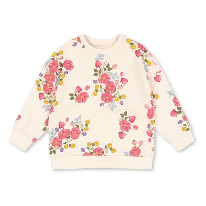 Sudadera Loupy Lou de algodón orgánico | Rosa Pálido- Imagen del producto n°0