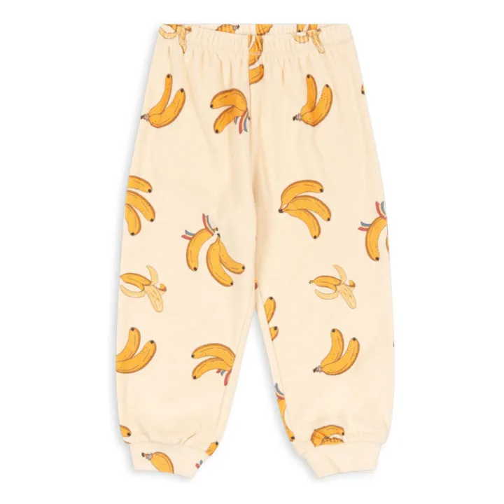Jogger de algodón orgánico Itty | Crema- Imagen del producto n°0