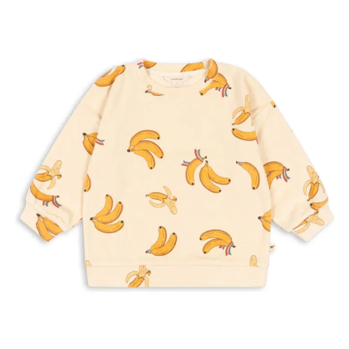 Sudadera Itty de algodón orgánico | Crema- Imagen del producto n°0