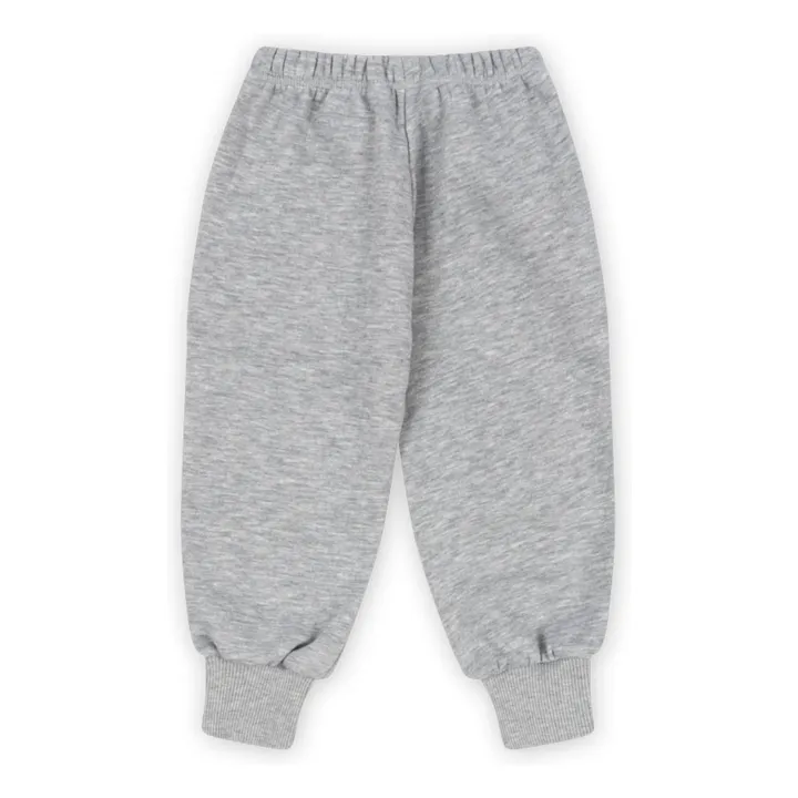 Jogger Lou Coton Bio | Gris chiné- Image produit n°2
