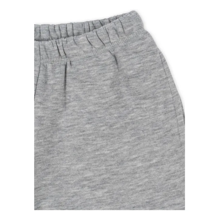Jogger Lou Coton Bio | Gris chiné- Image produit n°1