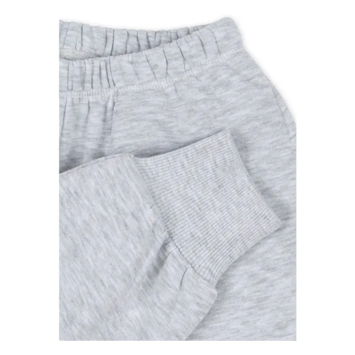 Jogger Lou Organic cotton | Light grey- Product image n°1