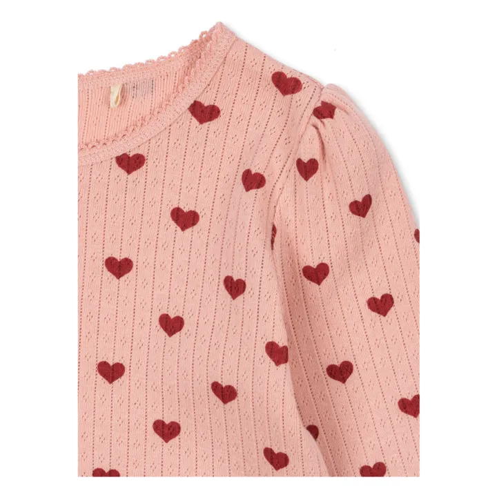 Camiseta Minnie de algodón orgánico | Rosa- Imagen del producto n°3