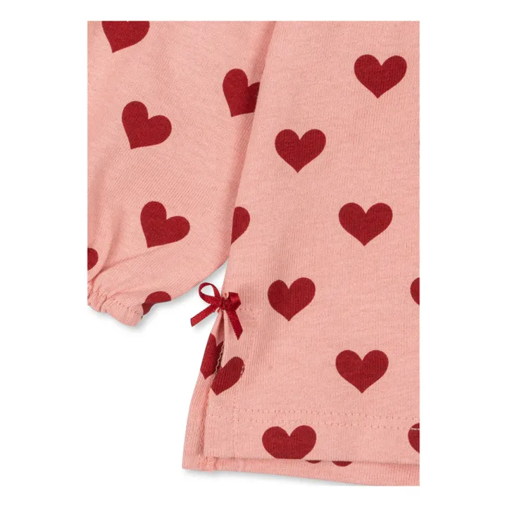 Bluse Drey Bio-Baumwolle | Rosa- Produktbild Nr. 4