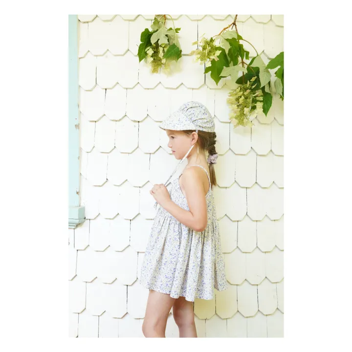 Robe Tunique Birdie Coton Bio | Bleu- Image produit n°2