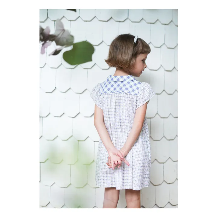 Robe Philomenia Coton Bio | Bleu- Image produit n°3