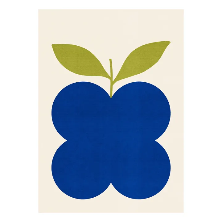 Affiche Indigo Fruit par Juliette Van Rhyn- Image produit n°2