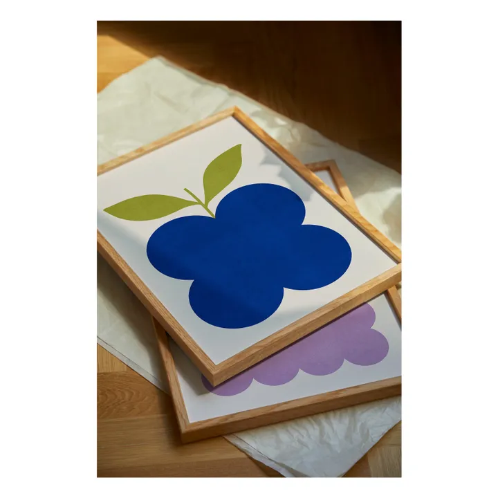 Affiche Indigo Fruit par Juliette Van Rhyn- Image produit n°1