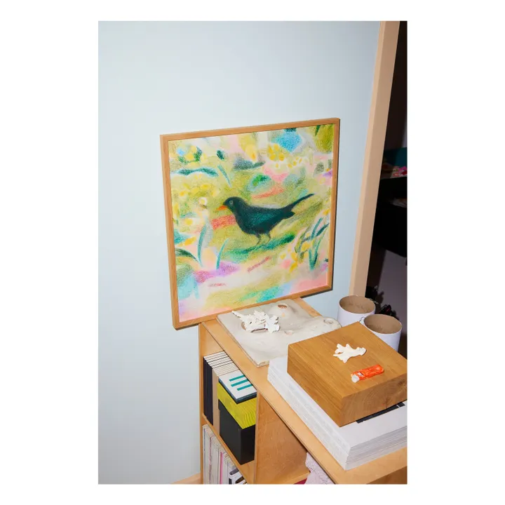 Affiche Un Merle par Line Hachem- Image produit n°1