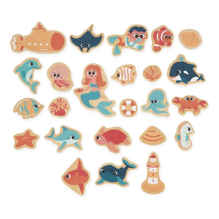 Magnets - The marine world - 24 pieces- Product image n°1