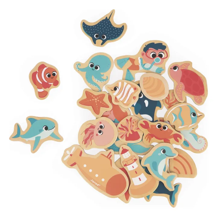 Magnets - The marine world - 24 pieces- Product image n°0